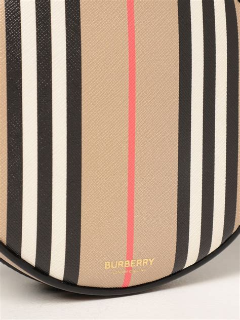 borsa righe burberry